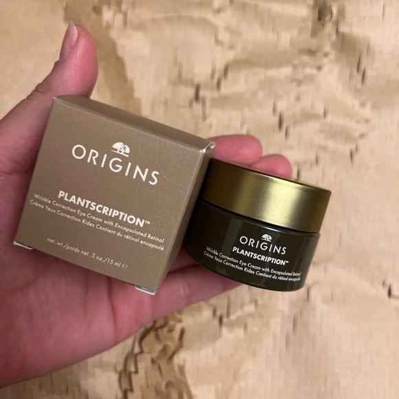 Origins Plantscription Wrinkle Correction Eye Cream W/ Retinol 0.5oz/15ml NIB - Picture 1 of 4